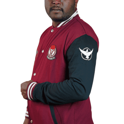 ILH Freedom Team TRANSFORMERS Bomber Jacket Maroon