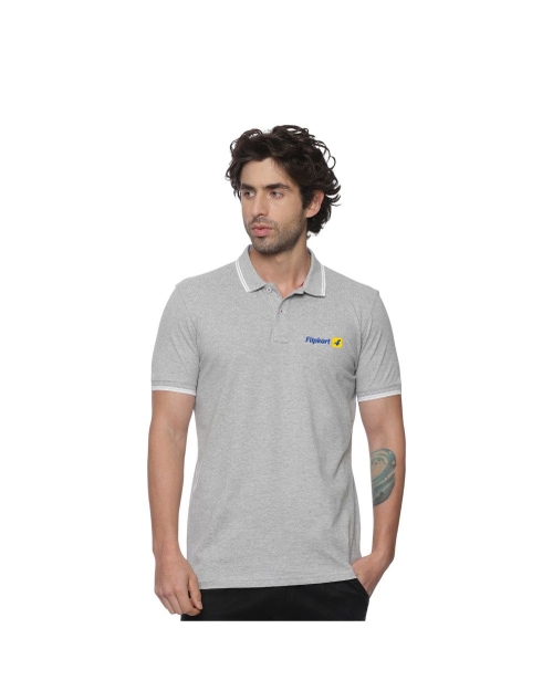Allen Solly Polo T-shirt Men- Grey