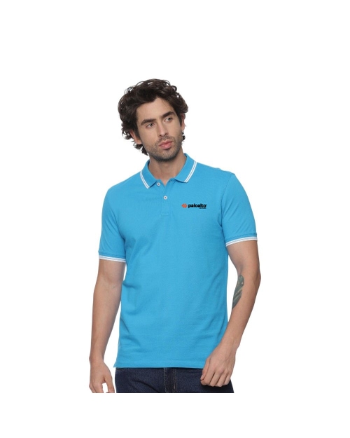 Allen Solly Polo T-shirt Men- Sky Blue