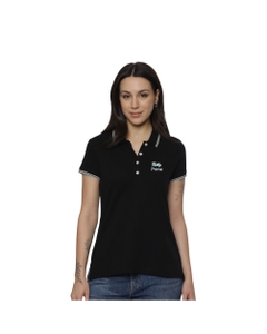 Allen Solly Polo T-shirt Women- Black