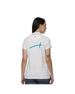 Allen Solly Polo T-shirt Women- White SW