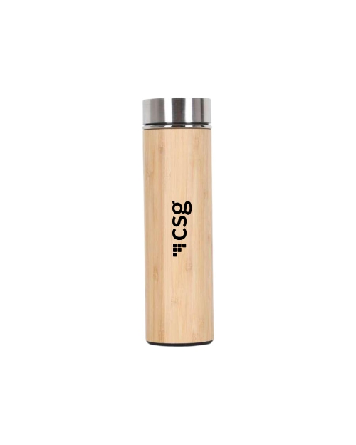 Bamboo Flask Natural Brown- 450 ML
