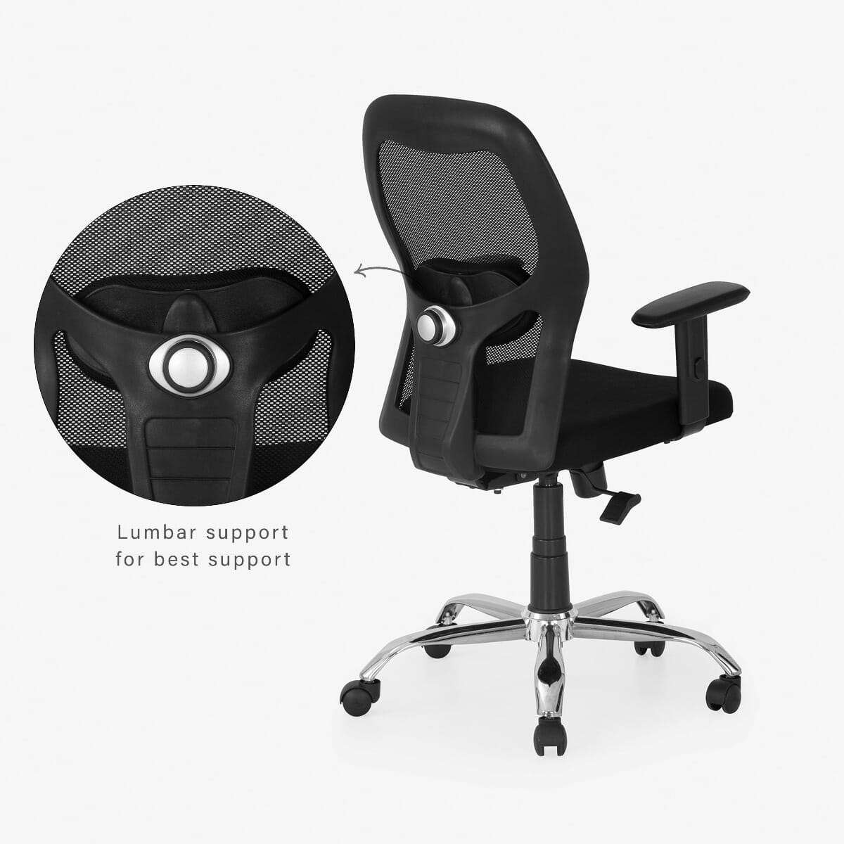 brezz medium back chair