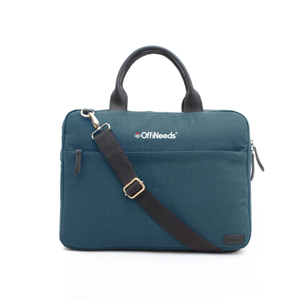 Denver Laptop Bag-Teal Blue