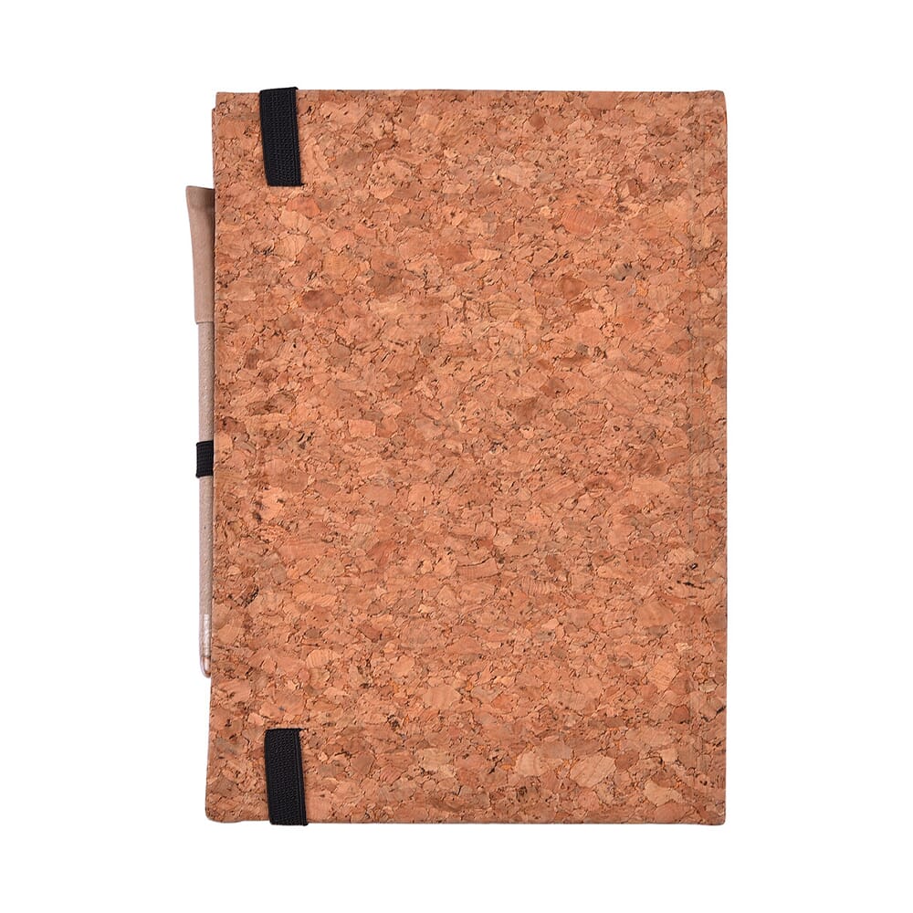 EcoKraft Eco Friendly Notebook- Natural Cork- A5- 210 Pages