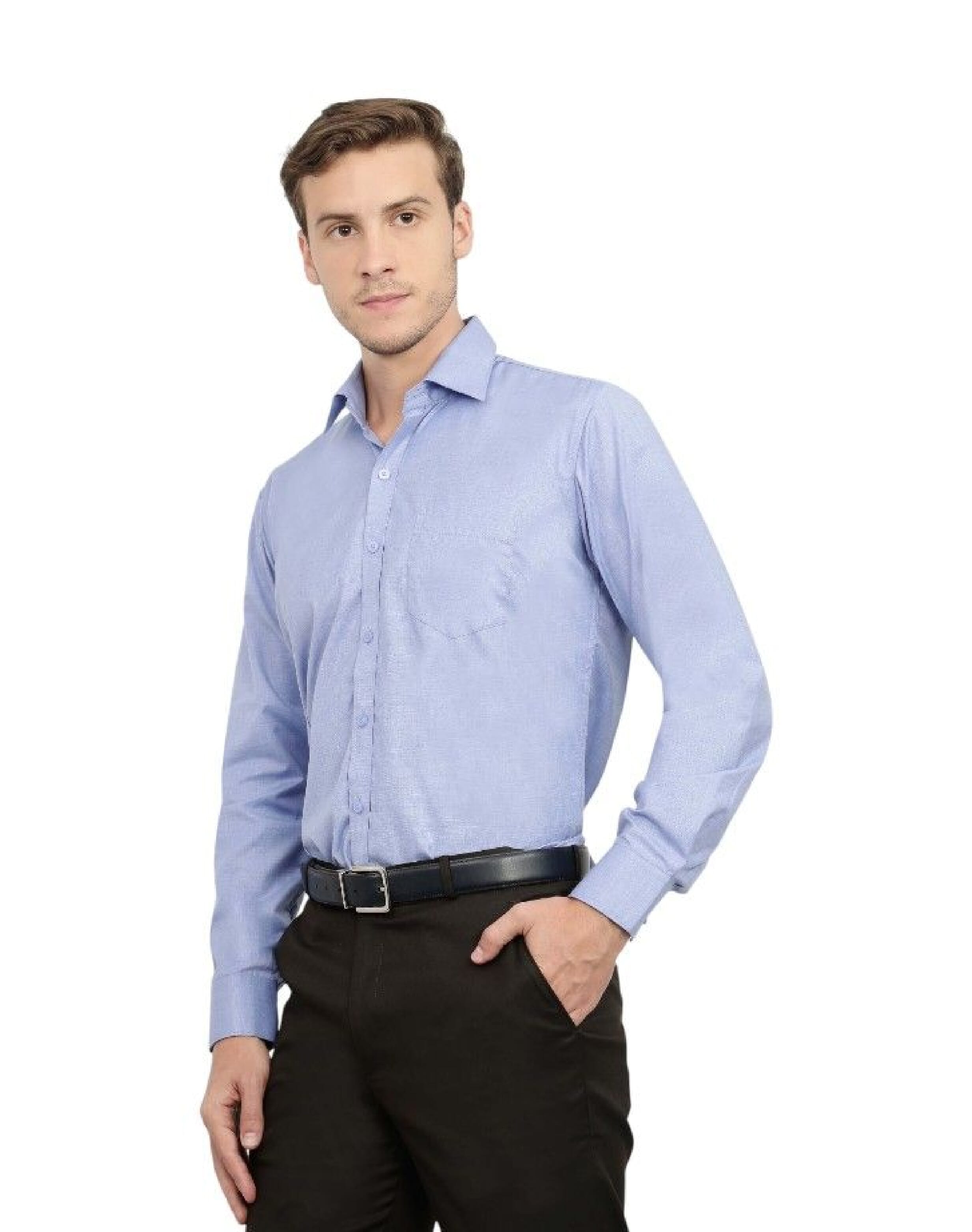 Scott Formal Shirt- Light Blue
