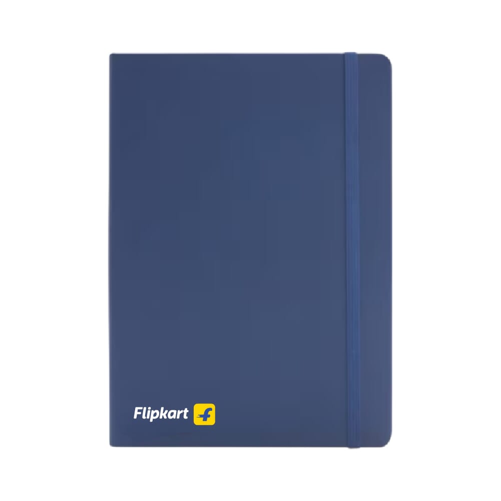 Fluct Journal A5 Notebook- Blue- 160 Pages