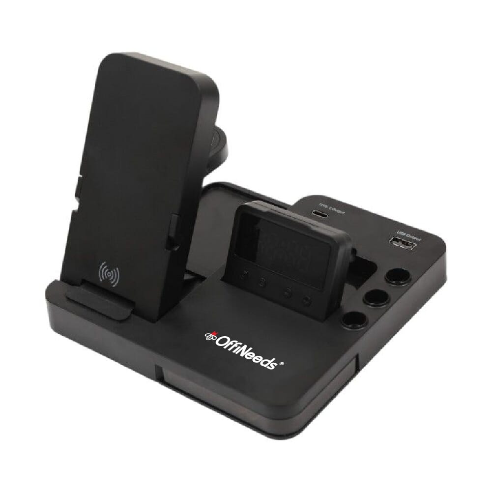 Fuzo Across the board 7 In 1 Desktop Gadget ATB- Black