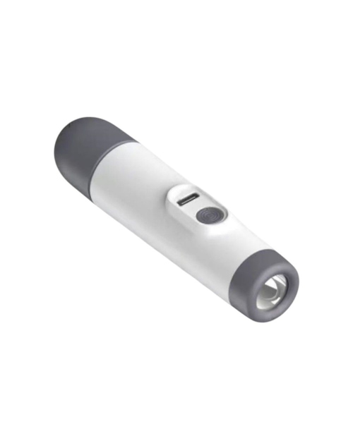 Fuzo RayLax Rechargeable Torch with Massager-500mAh- White
