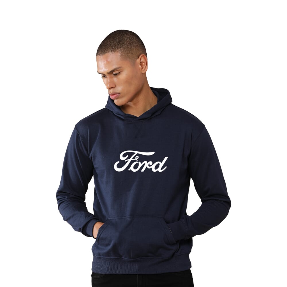 Ford Classic Hoodie - Navy Blue