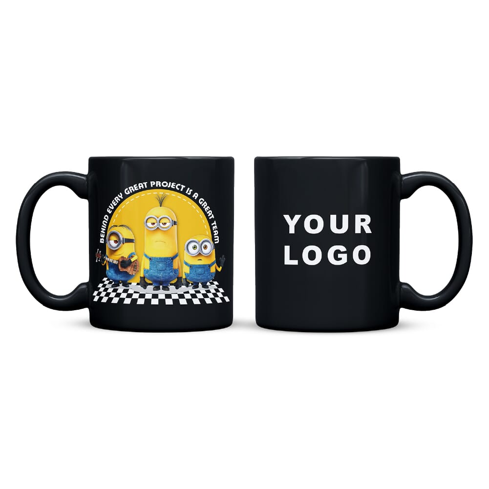 Great team sublimation mug- Black