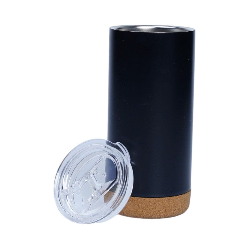 Hookie Mug- Black With Natural Brown- 450ml