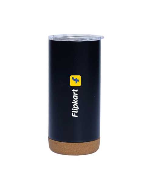 Hookie Mug- Black With Natural Brown- 450ml