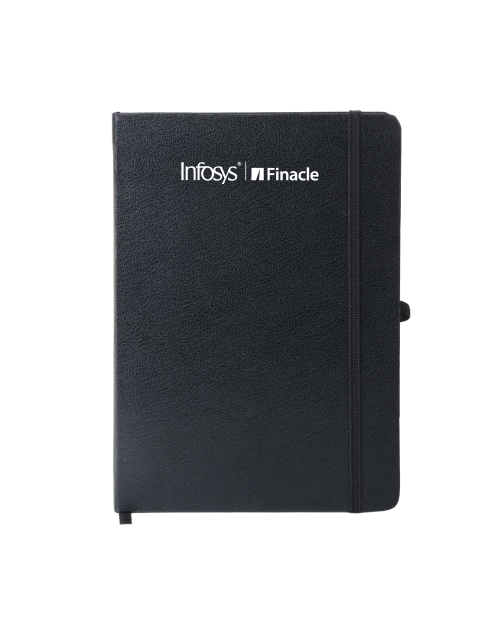 Fluct Premium Note Book- Black- A5- 192 pages