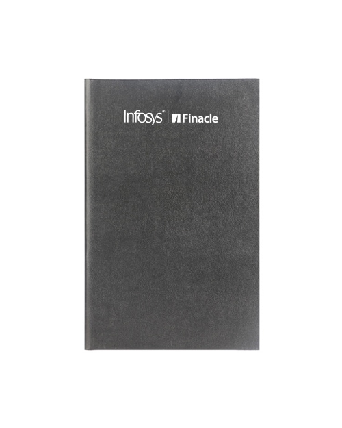 Ebony Notebook- Black- A5- 96 Sheets