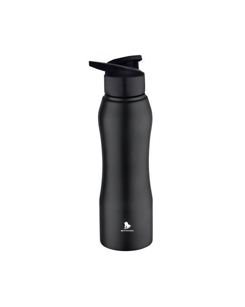 Borosil Grip N Sip Stainless Steel Bottle- Black- 750ml