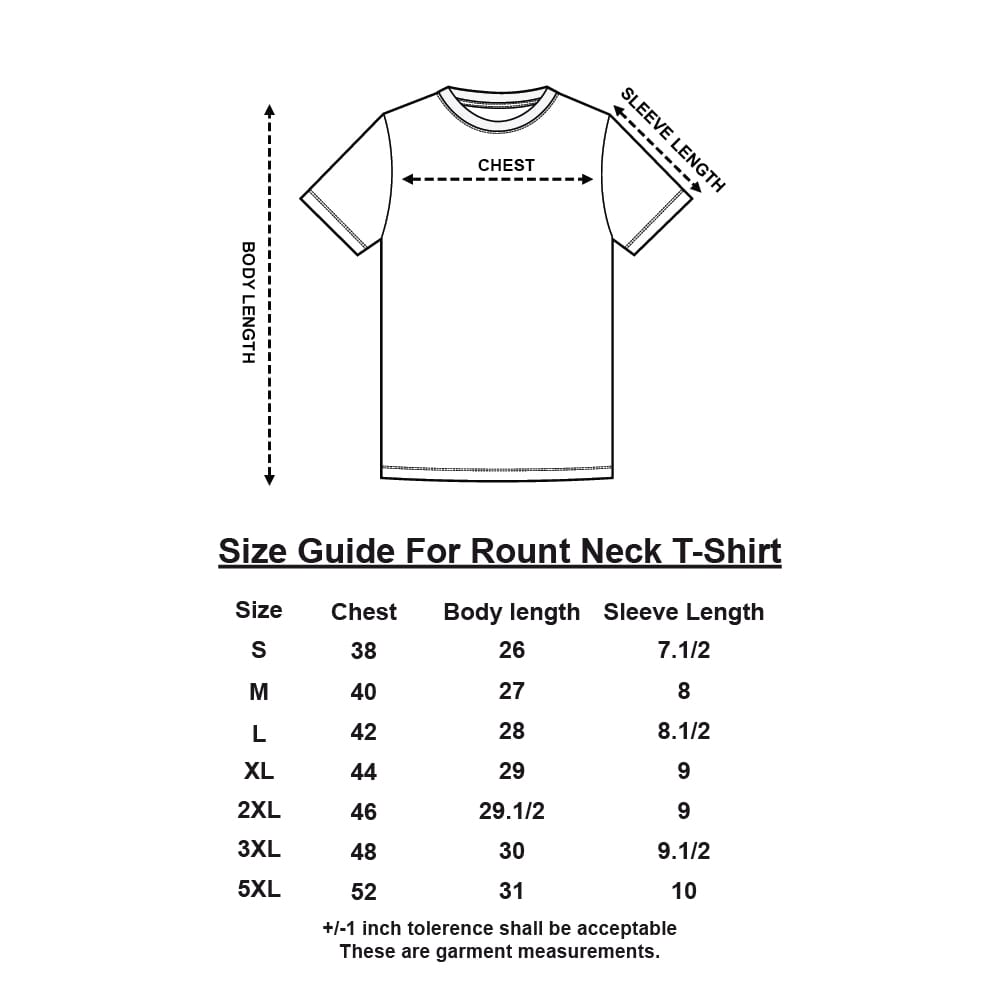 Greys&Blues Pichkari Pima Round Neck T-Shirt - Black