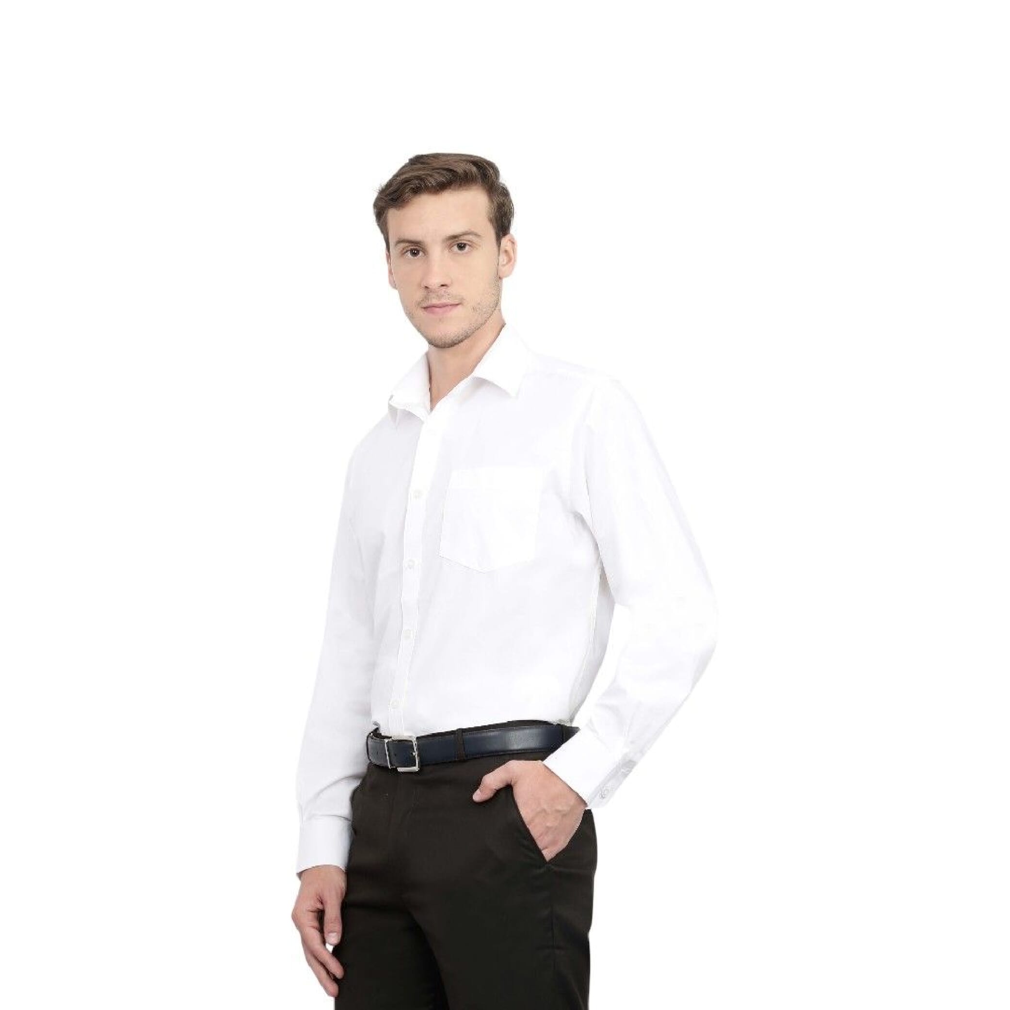 Scott Formal Shirt- White