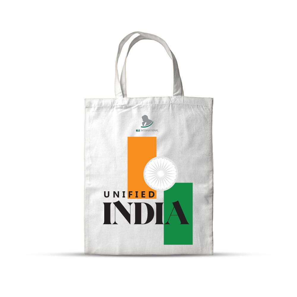 Unified India Tote Bag - White