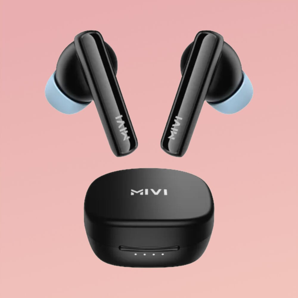 Mivi Duopods N2 Earpods Black 50 Hrs